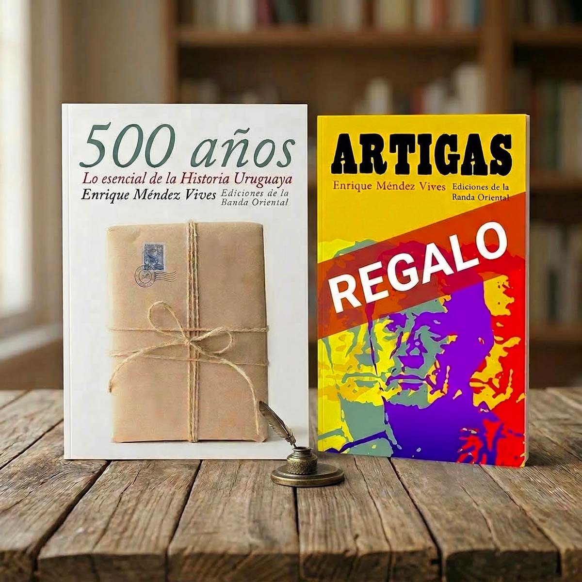 Promoción por tiempo limitado: 500 años + Artigas de REGALO