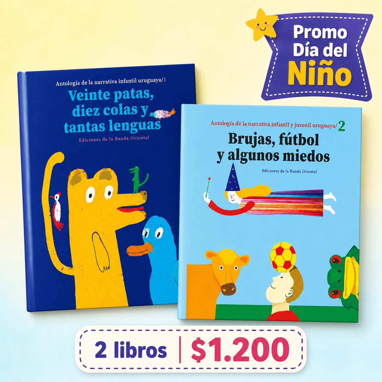 Promo Día del Niño: Antología de la Narrativa Infantil Uruguaya